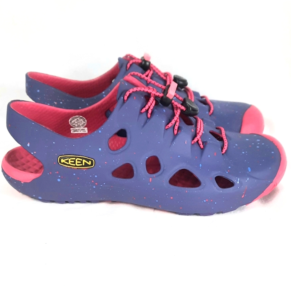 Keen Rio Girls Sandals Size 4 Purple Pink Outdoor Waterproof Water Shoes 1012701
